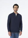 Maglione mezza Zip in Cashmere - Dubai
