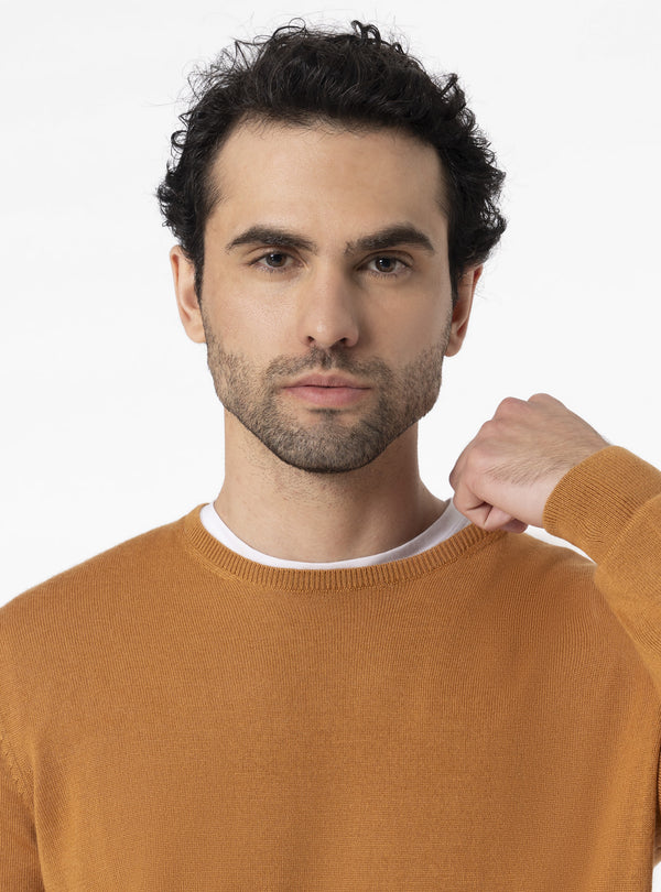 Jersey de cuello redondo en lana Merino - Somerville