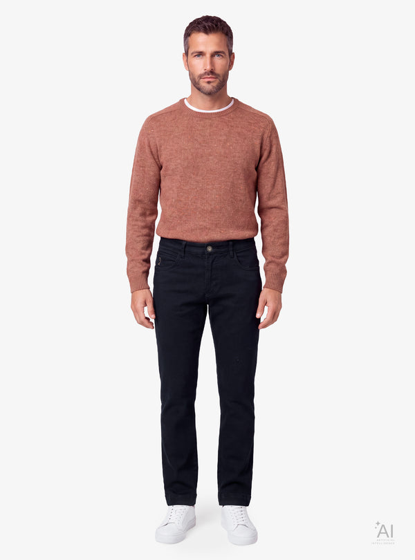 Pantalone Uomo 5 Tasche in Misto Cotone