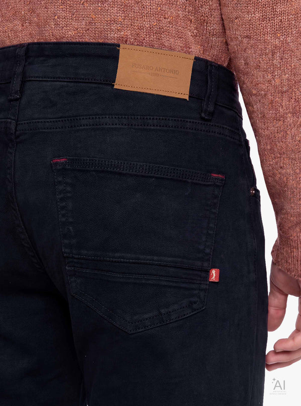 Pantalone Uomo 5 Tasche in Misto Cotone