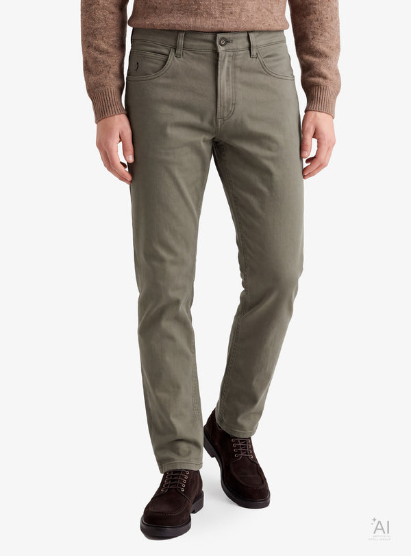 Pantalone Uomo 5 Tasche in Misto Cotone