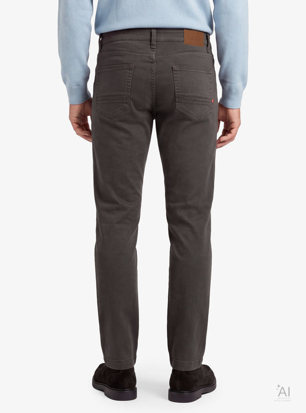 Pantalone Uomo 5 Tasche in Misto Cotone