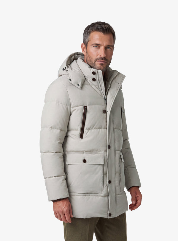 Parka Piumino Uomo in Nylon
