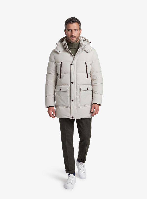Parka Piumino Uomo in Nylon