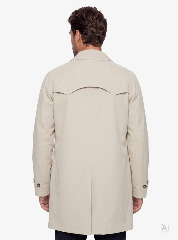 Caban Uomo in Nylon Impermeabile