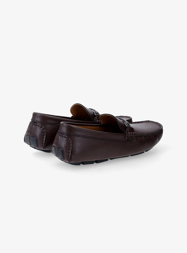 Mocassino Uomo Fibbia in Pelle
