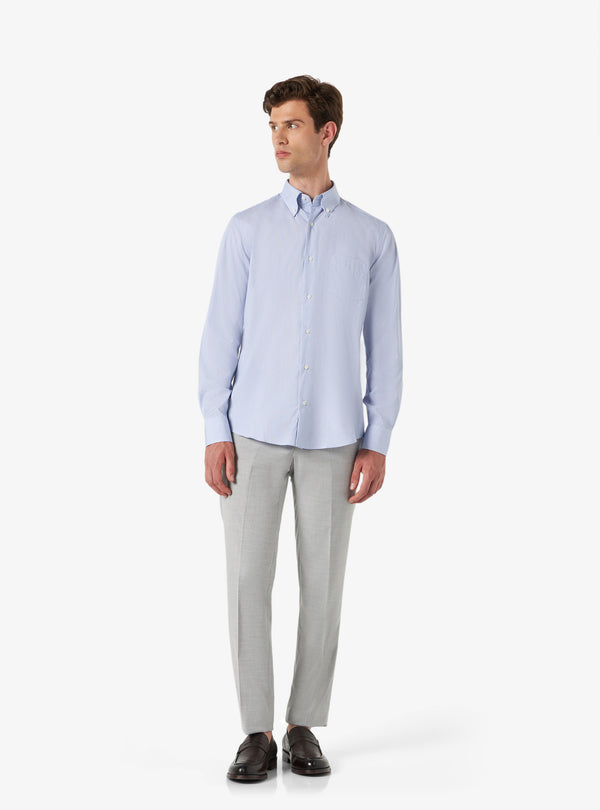 Cotton button -down shirt - Augustus