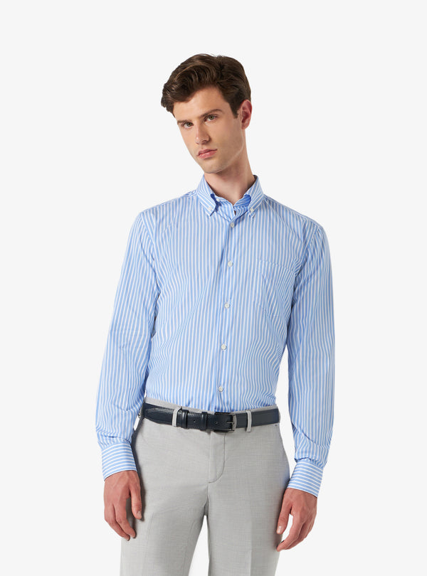 Cotton button -down shirt - Augustus