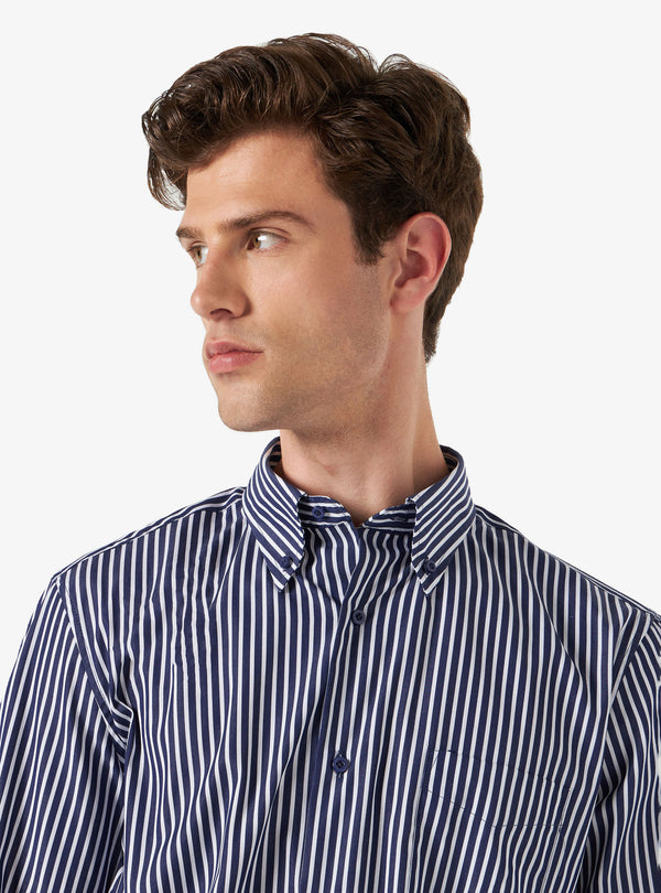 Cotton button -down shirt - Augustus
