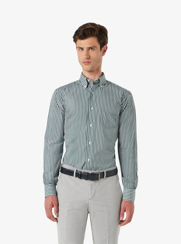 Cotton button -down shirt - Augustus