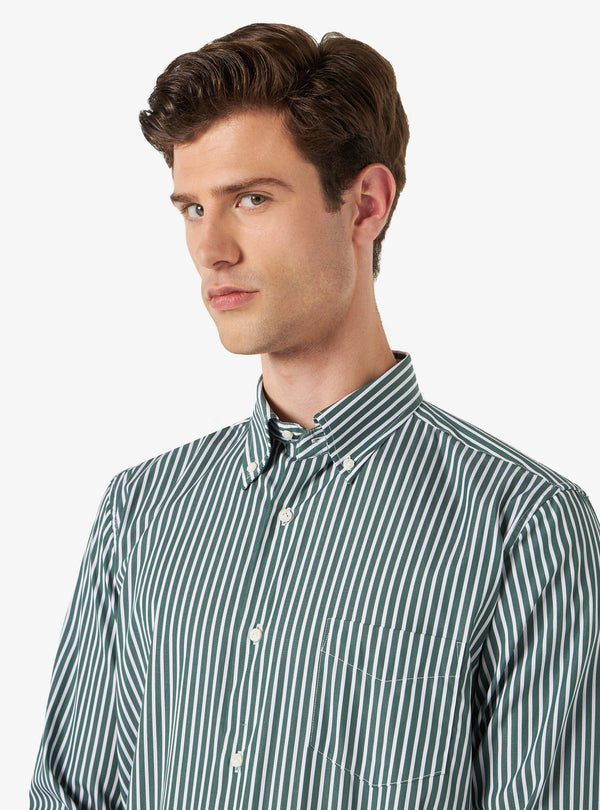 Cotton button -down shirt - Augustus
