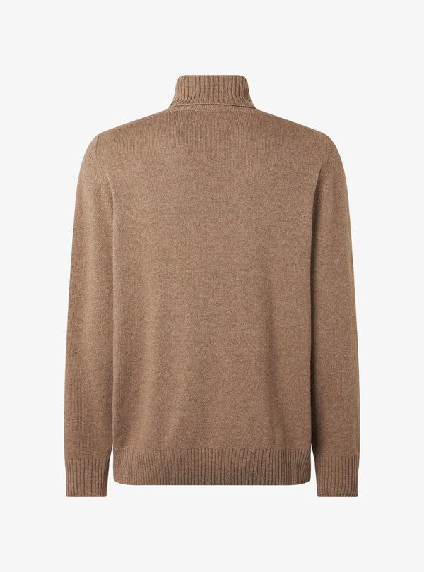 Jersey de cuello alto de Lana Cashmere - Marlon