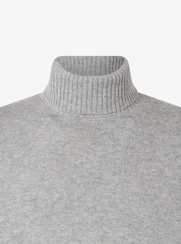Jersey de cuello alto de Lana Cashmere - Marlon