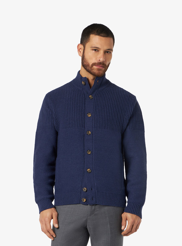 Cárdigan Canalé Inglés con Cierre de Botones - Clark