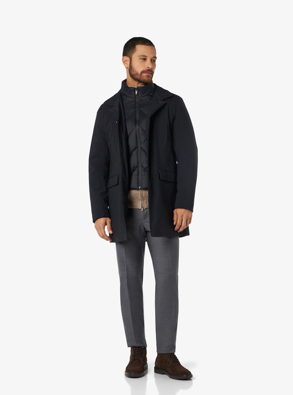 Nylon wind cutting jacket with bib - Strummer