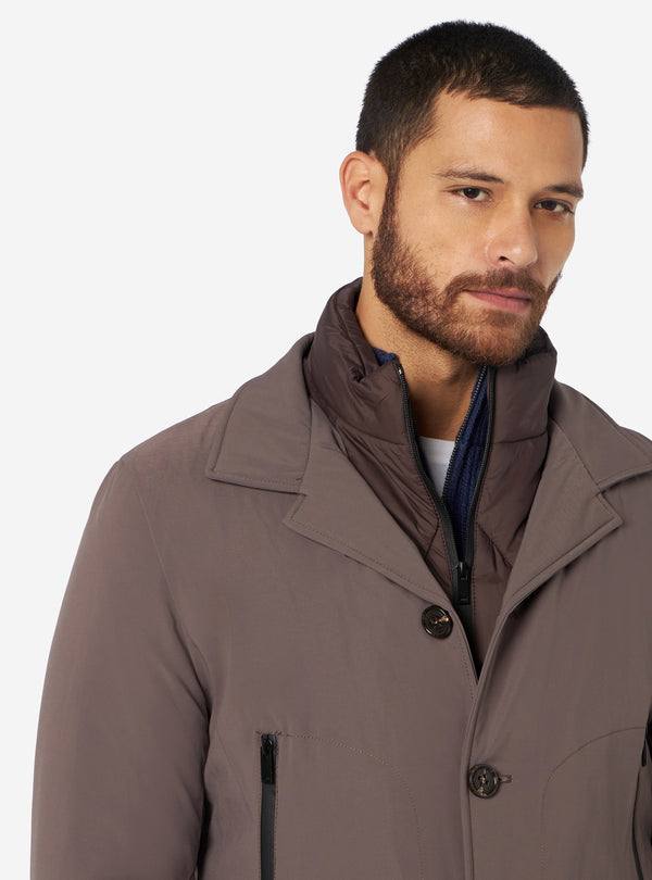 Nylon wind cutting jacket with bib - Strummer