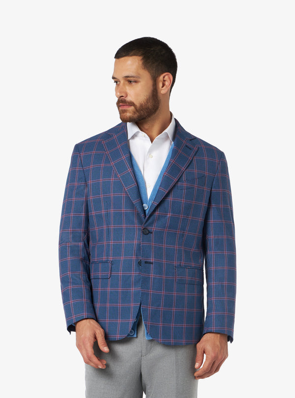 Prince of Wales Jacket in Mixed Lana - Charlton
