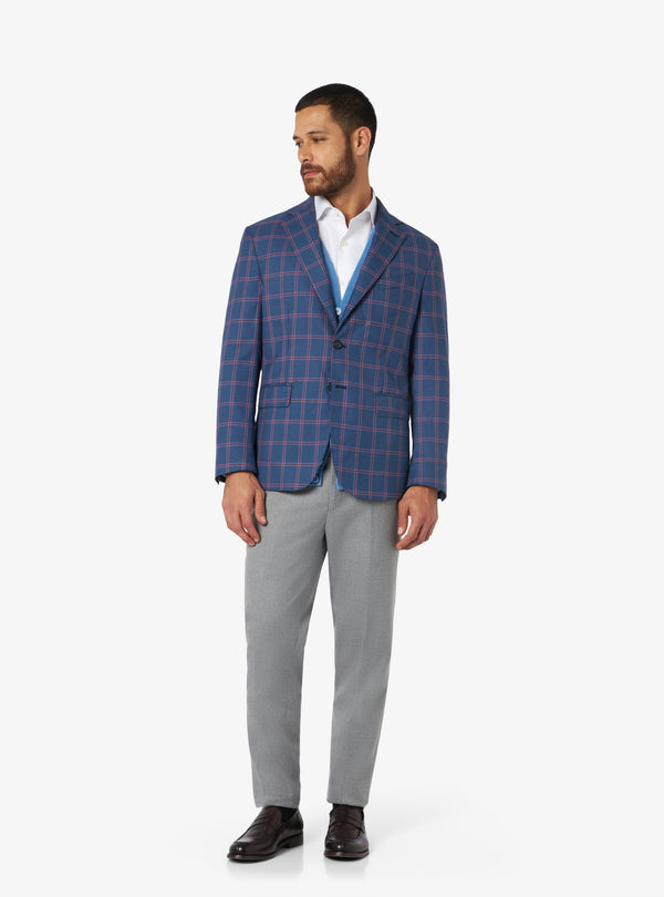 Prince of Wales Jacket in Mixed Lana - Charlton