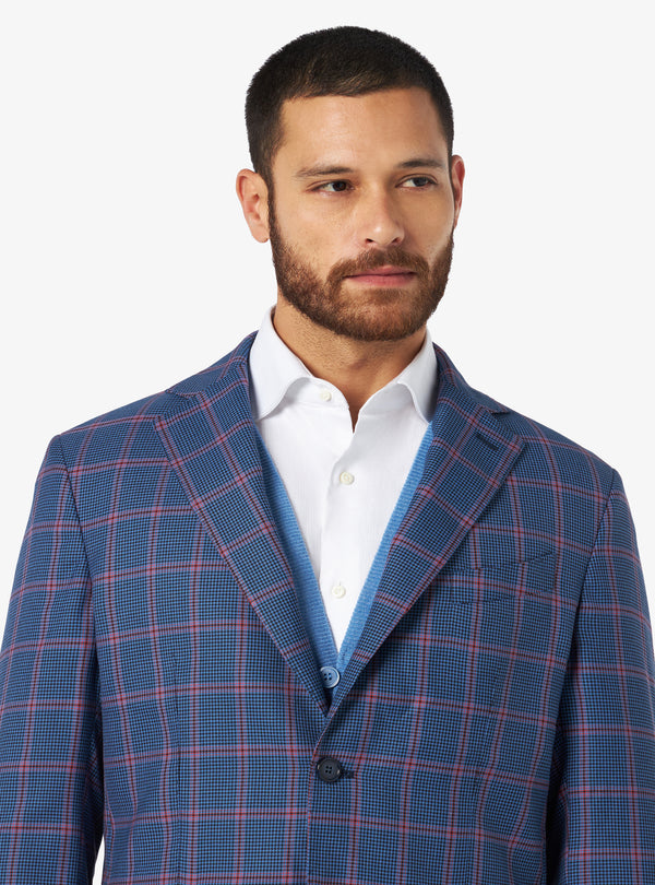 Prince of Wales Jacket in Mixed Lana - Charlton