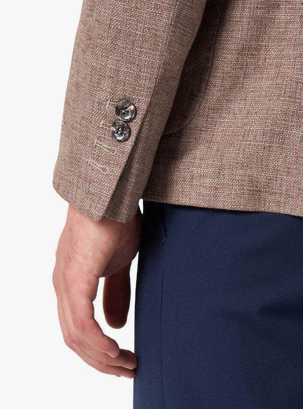 Cotton linen flake jacket - Summer