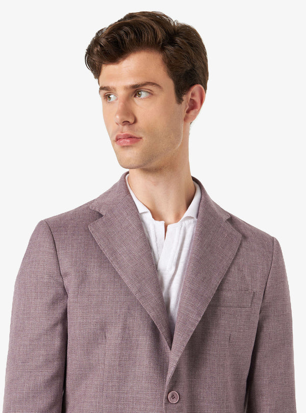 Cotton linen flake jacket - Summer