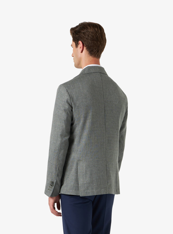 Cotton linen flake jacket - Summer