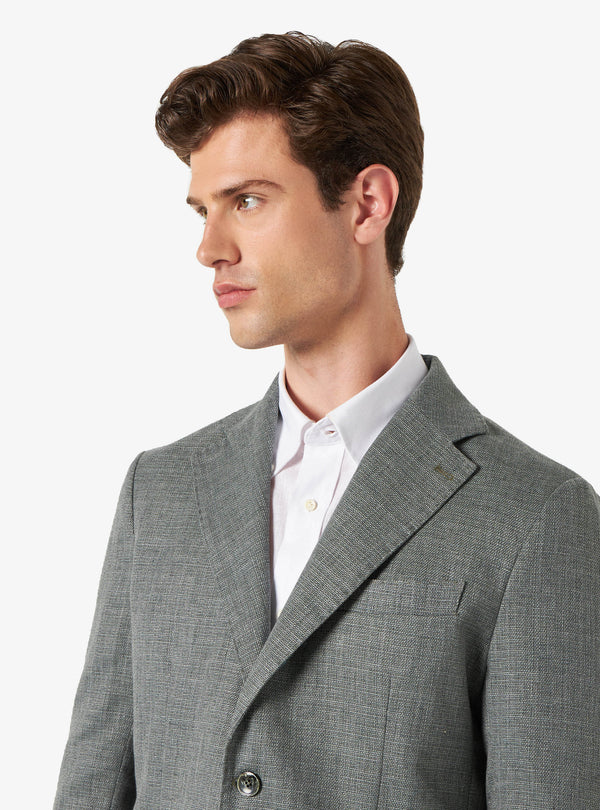 Cotton linen flake jacket - Summer