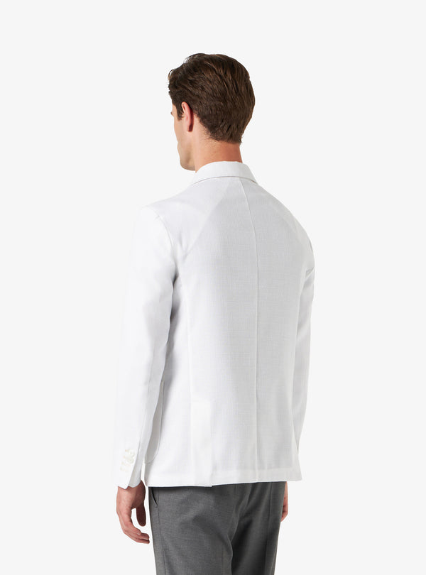 Cotton linen flake jacket - Summer