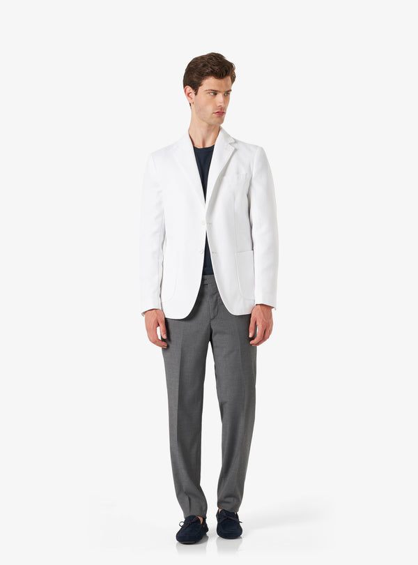 Cotton linen flake jacket - Summer