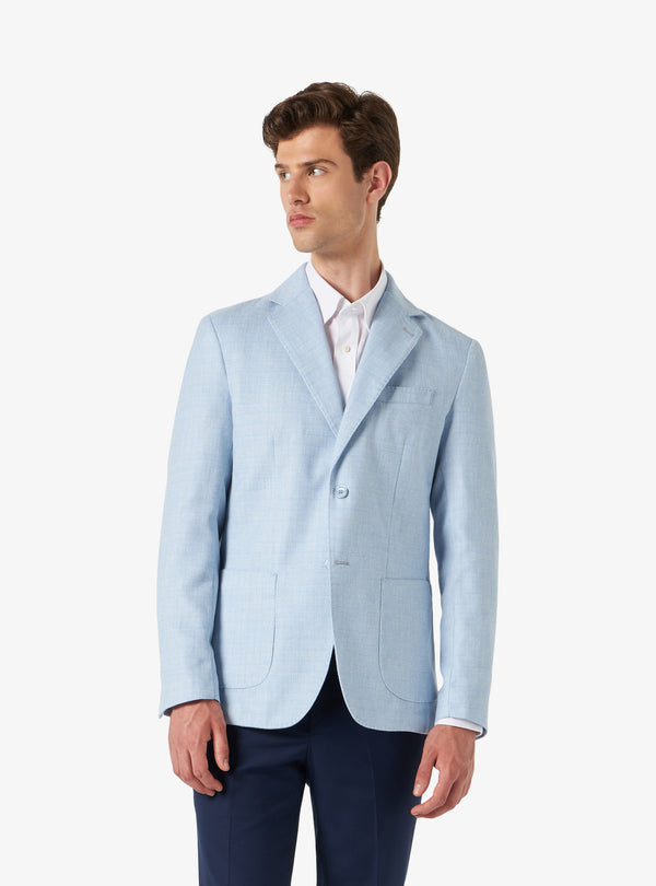Cotton linen flake jacket - Summer