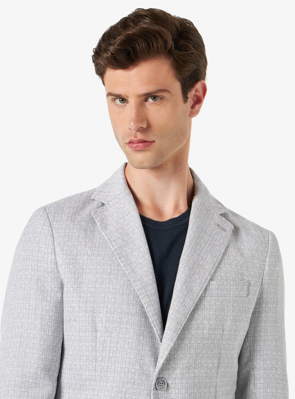 Cotton linen flake jacket - Summer