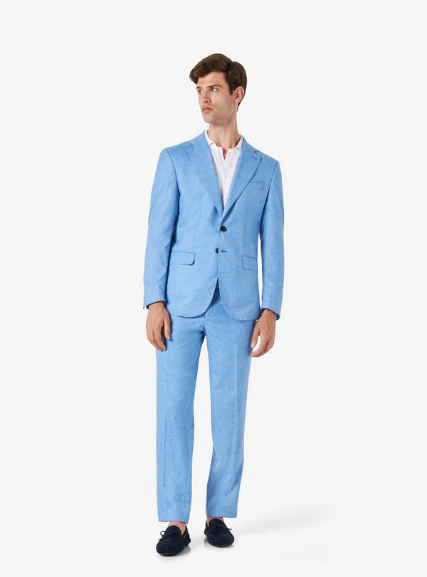 Pantalone classico in lino cotone - Sun - Fusaro Antonio dal 1893