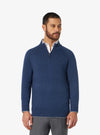 Maglia mezza zip in lana e cashmere - barclay