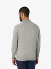 Maglia mezza zip in lana e cashmere - barclay