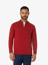 Maglia mezza zip in lana e cashmere - barclay