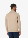 Maglia mezza zip in lana e cashmere - barclay