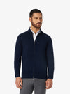 Cashmere wool shirt with whole zip closure - Colton