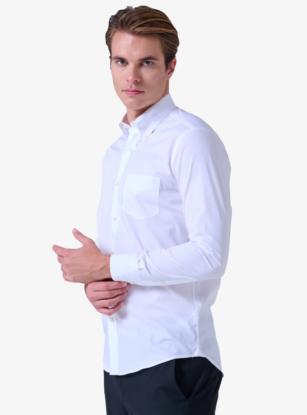 Camisa con botones de algodón - Partenope
