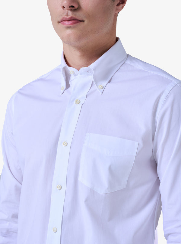 Camisa con botones de algodón - Partenope
