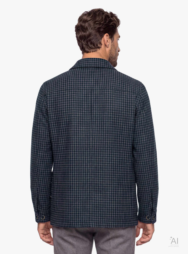 Over Jacket Uomo in Lana