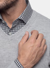 Maglione Uomo Scollo V in Lana Merinos