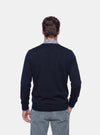 Maglione Uomo Scollo V in Lana Merinos