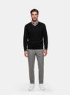 Maglione Uomo Scollo V in Lana Merinos