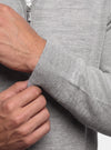 Maglione Uomo Mezza Zip in Lana Merinos
