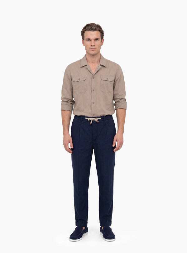 Pantalaccio Uomo in Lino e Cotone