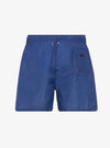 BLU CON PUNTINI ARANCIO