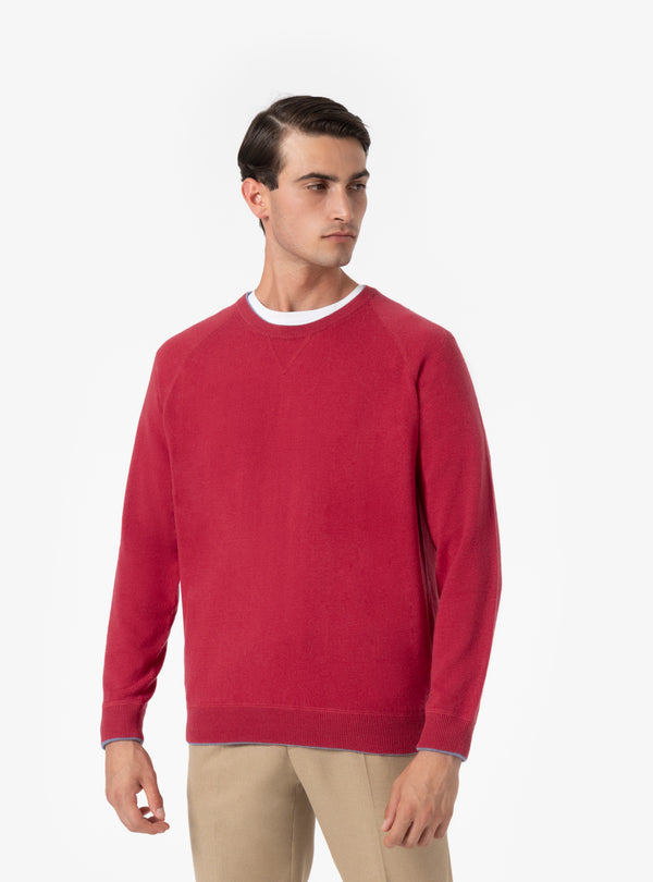 Pull col rond en cachemire mélangé - Porto