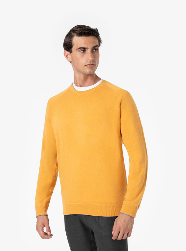 Pull col rond en cachemire mélangé - Porto