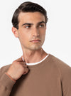 Pull col rond en cachemire mélangé - Porto