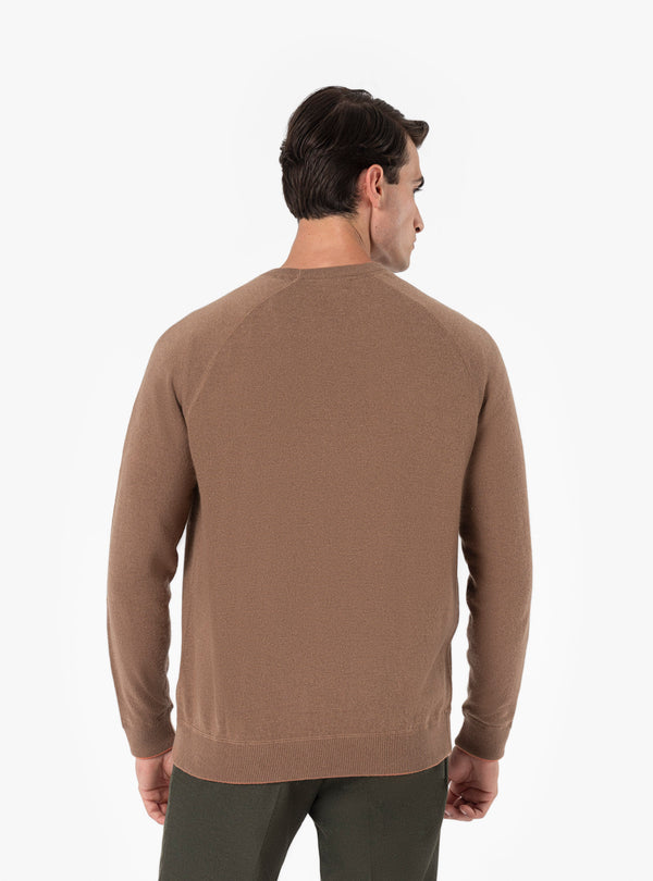 Pull col rond en cachemire mélangé - Porto